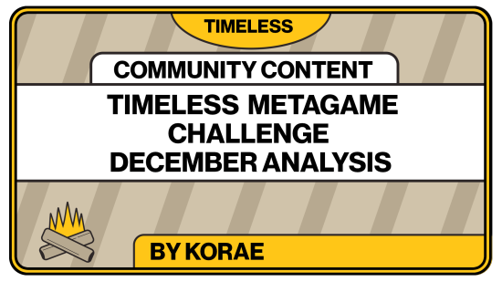 December Timeless Metagame Challenge Report