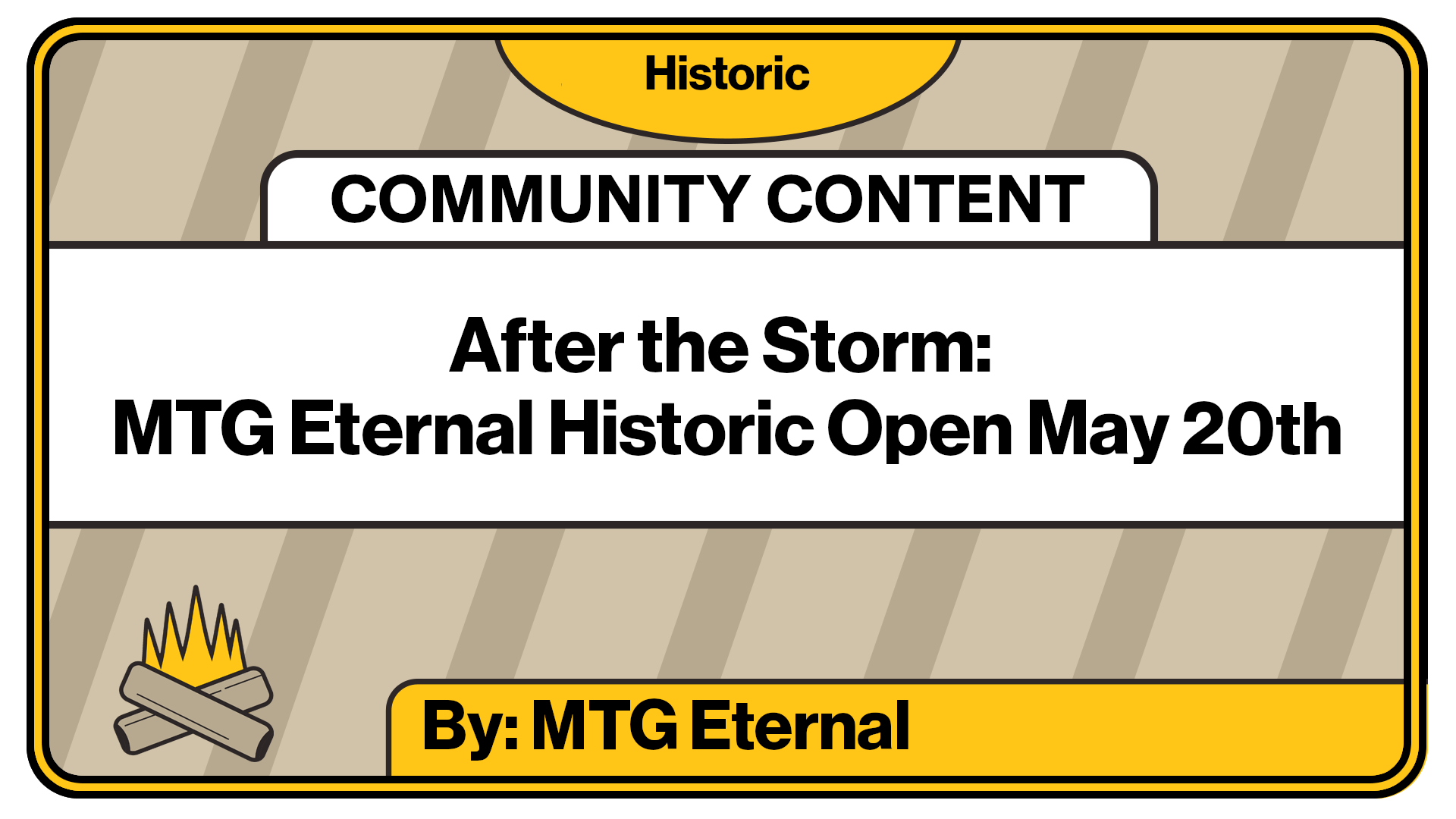 After the Storm: Mtg Eternal Historic Open may 20th
