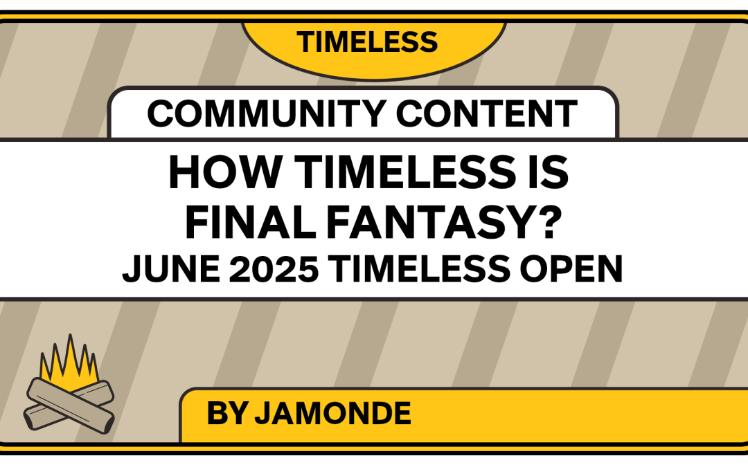 A Report on the June 2025 Timeless Open