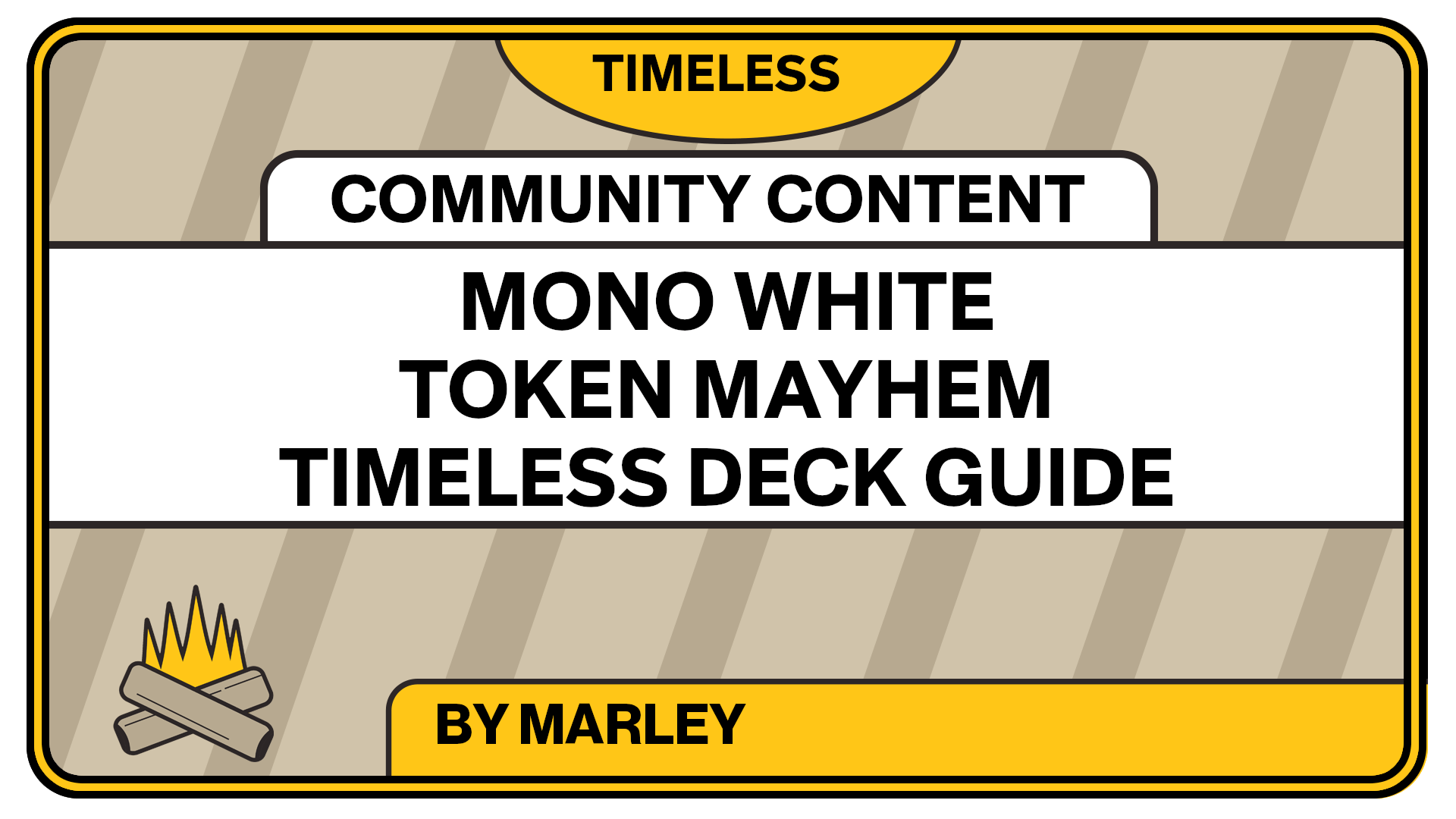 Mono-White Token Mayhem In Timeless